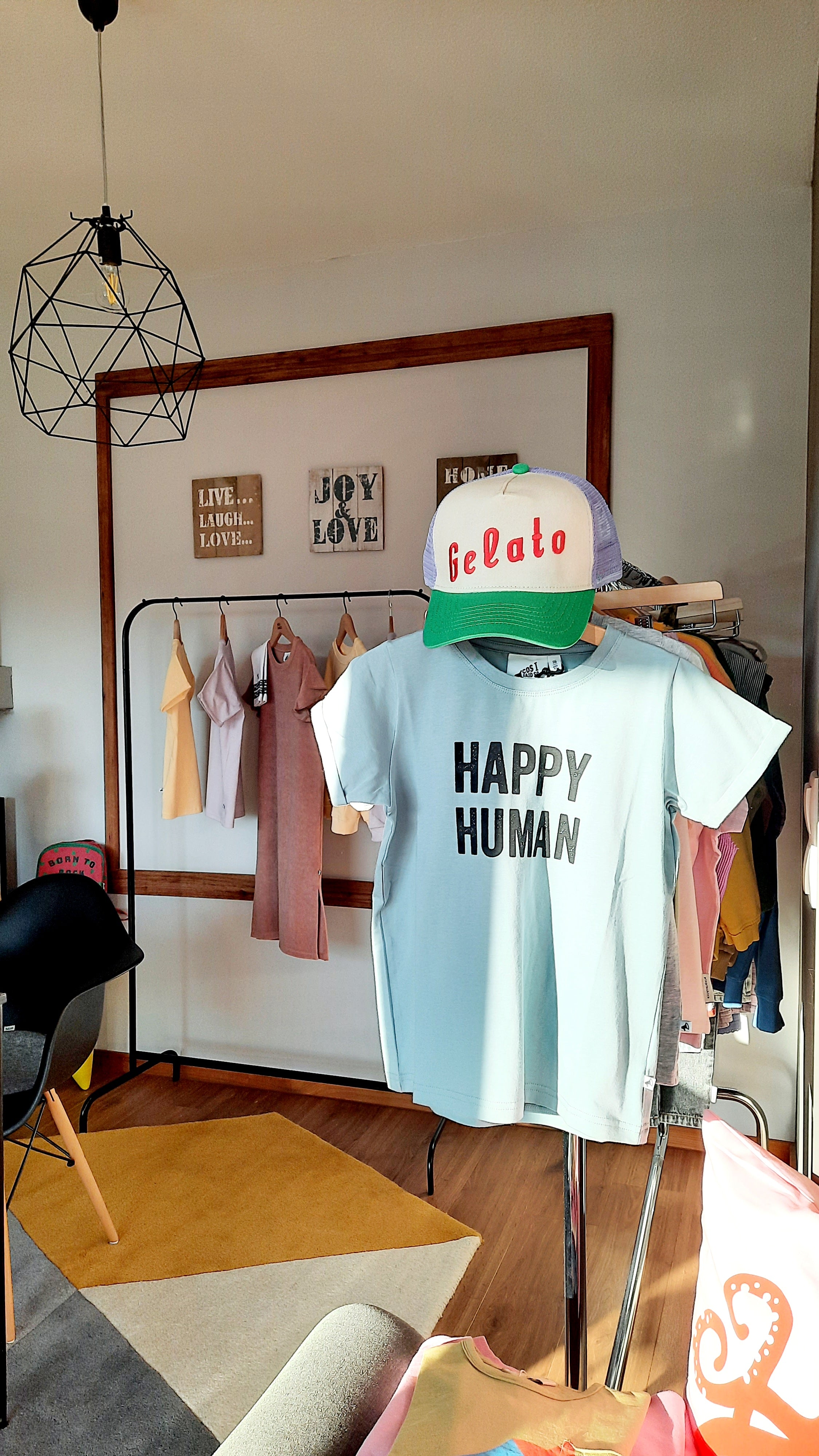 Organic T-Shirt - Happy Human