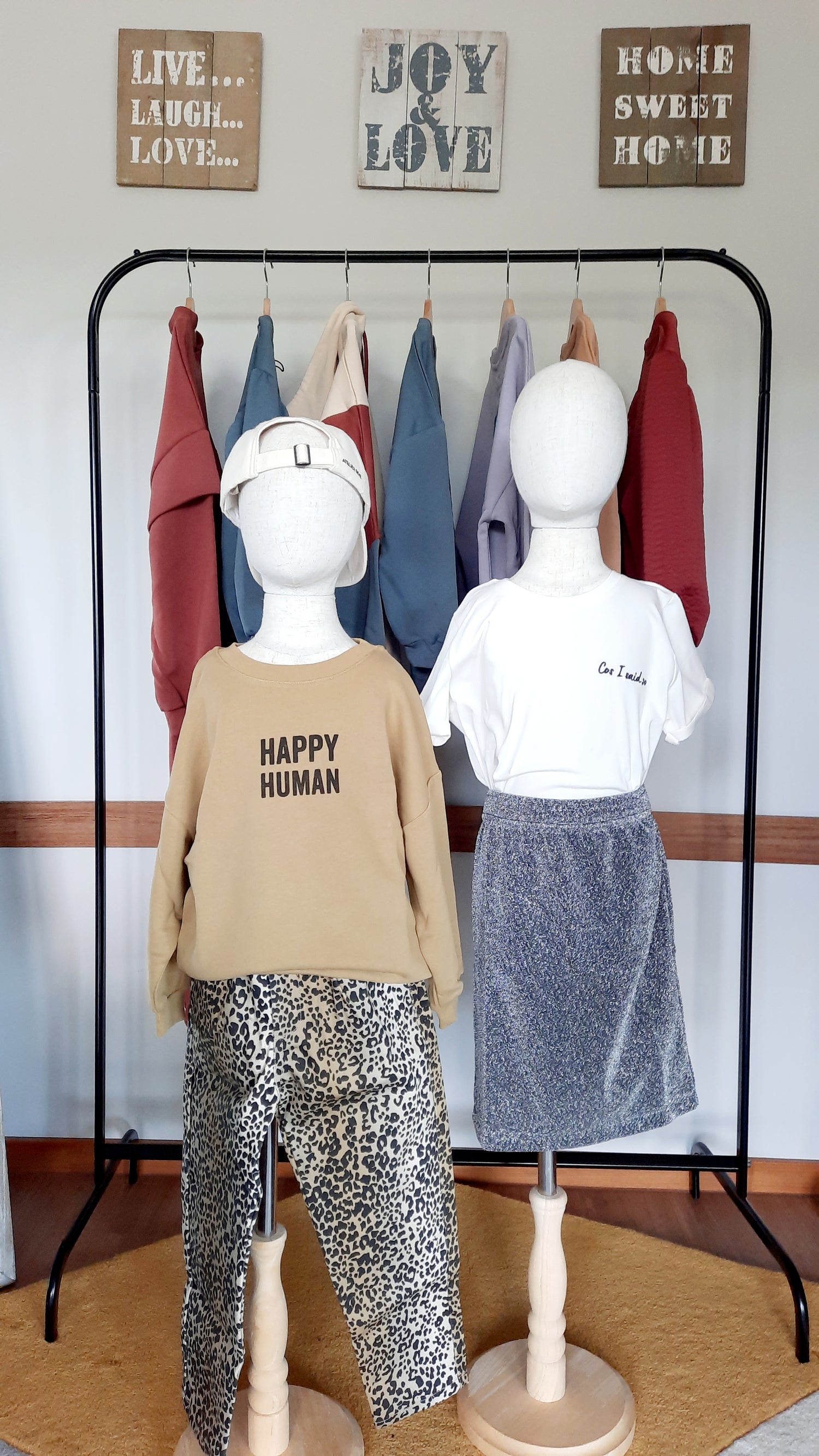 Nachhaltiges Sweatshirt - Happy Human