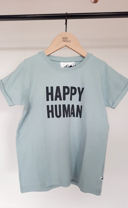 Organic T-Shirt - Happy Human
