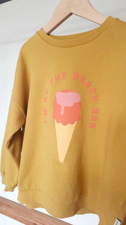 Piupiuchick - organic Sweatshirt - Ice Cream