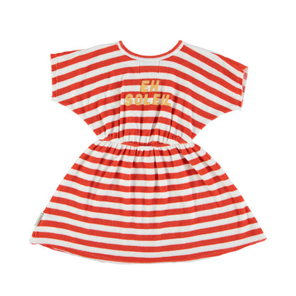Piupiuchick - terry cloth dress - stripes