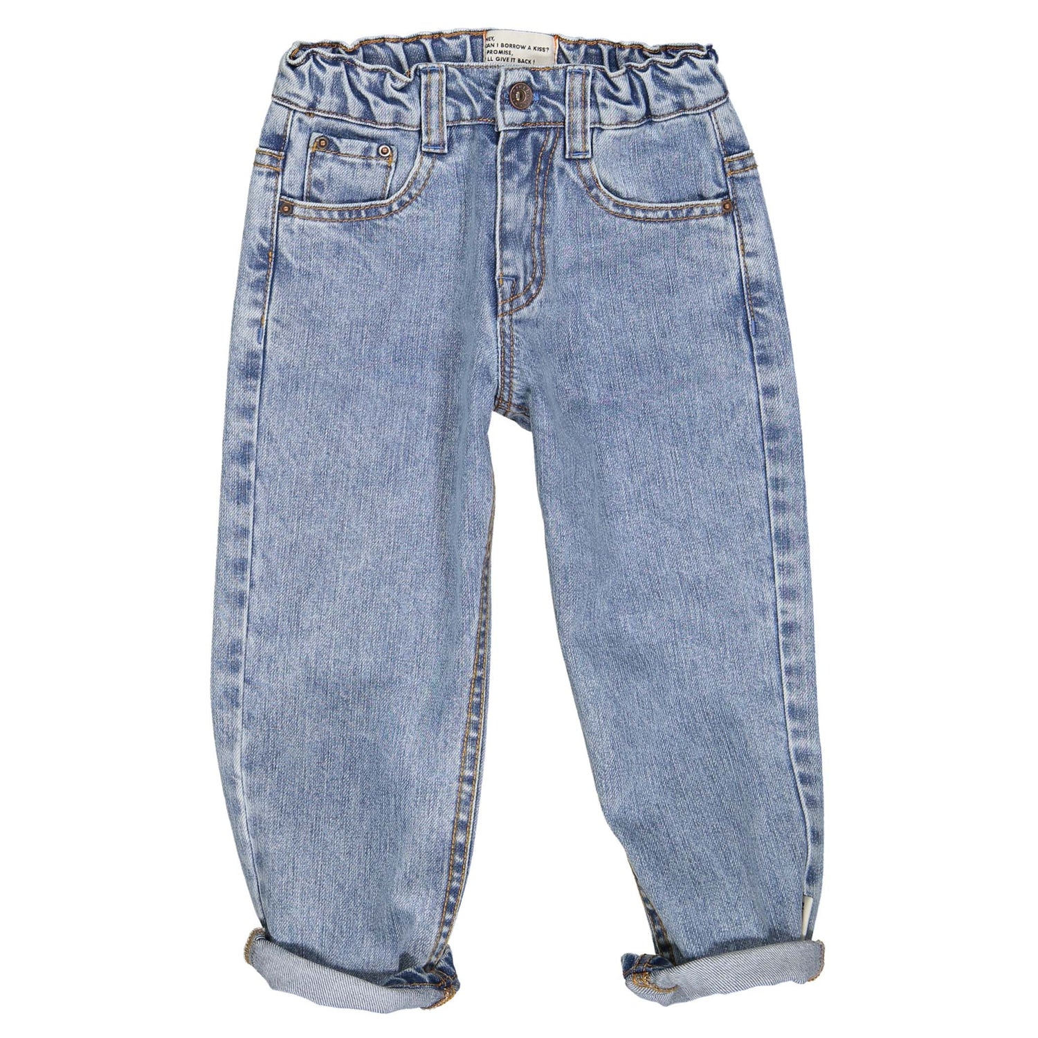 Piupiuchick - organic Jeans unisex - light blue